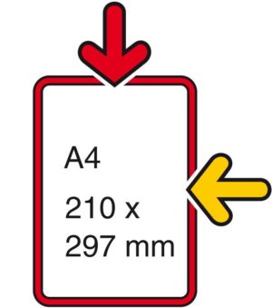 Prijskaartraam bruin A4 S1