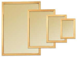 Raam hout A5 blank gelakt