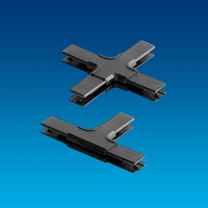 Kruisverbinder wit kunstst. ramen 2st.