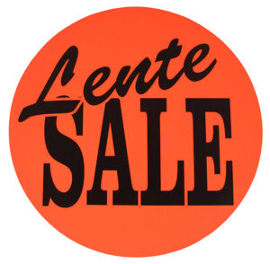 Raambiljet ZOMER SALE 24cm rood zwart