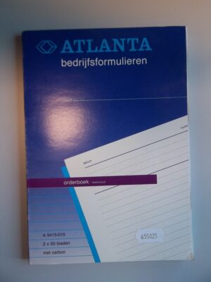 Atlanta orderboek A5 2x50  (5415-010)