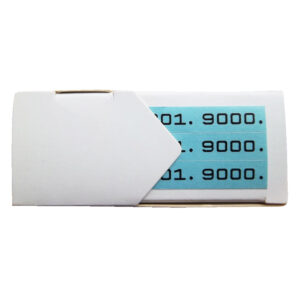 Schoengelijkheidsnummers blauw 0000-9999