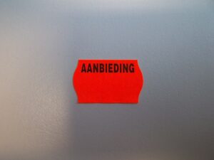 2612 gs fluor rood afneembaar AANBIEDING