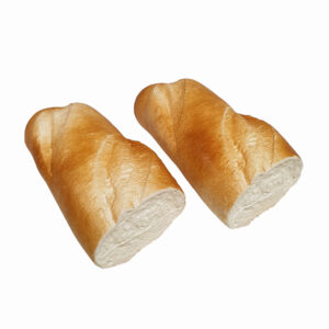 Kunststof Half stokbrood 180x90mm (2x)