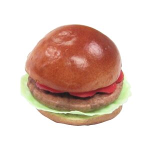 Kunststof Broodje hamburger 110x75mm