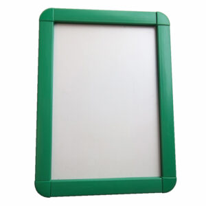 Kliklijst A4 kunststof groen 28mm rond