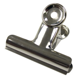 Bulldog clip 22mm zilverkleur (1x)