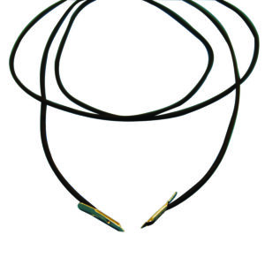 Elastiek met splint 10cm zwart