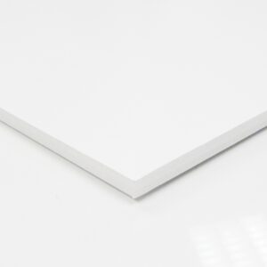 Foamboard 35x50cm, tweezijdig wit, 5mm