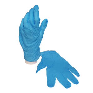 Handschoenen nitril blauw M (100)