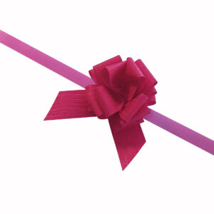 Trekstrik 15mm paperlook fuchsia (50x)