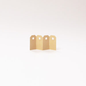 Label manilla 25x50mm nummer 0 (1000)