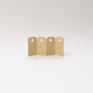 Label manilla 35x70mm nummer 1 (1000)