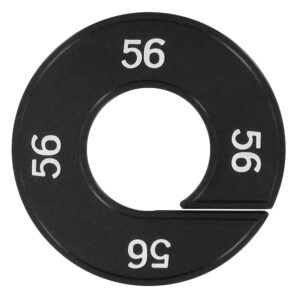 Maatring 55 zwart wit 9cm