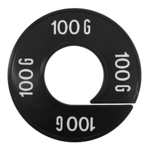 Maatring 100G zwart wit 9cm