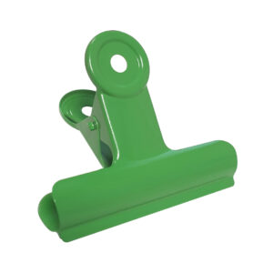 Bulldog clips 75mm groen (RAL 6018) (1x)