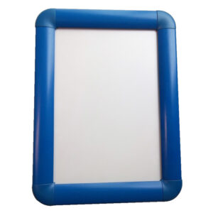 Kliklijst A4 kunststof blauw 28mm rond