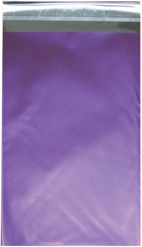 Cadeaufolie zakje paars 25x35cm (200x)