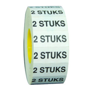 Etiket 2612 rh wit zwart 2 STUKS (1500x)