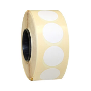 Etiket 17mm wit permanent (1000x)