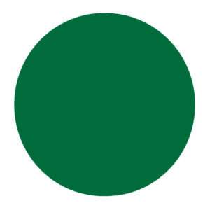 Etiket 50mm donkergroen permanent