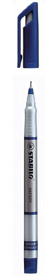 Stabilo 189/41 0,3mm punt blauw