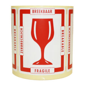 Waarschuwingsetiketten 100x75mm