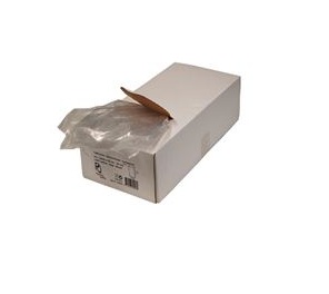 LDPE zakken 4x45cm 20my, per stuk