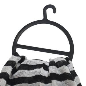 Sjaalhanger dwarslat 102mm zwart