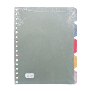 Tabblad A5 karton 5 tabs 17 rings