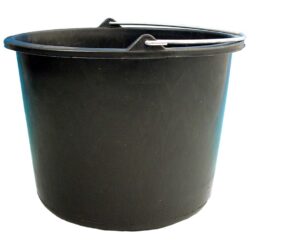 Emmer 12 liter / 31.5cm zwart (1x)