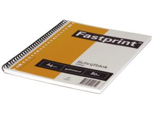 Schrijfblok Fastprint notepad A4 80v 23R