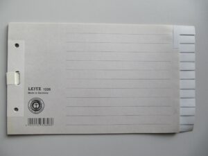 Tabblad Leitz blanko 1226 10 tabs