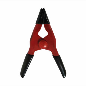 Zeilklem 2" rood/zwart