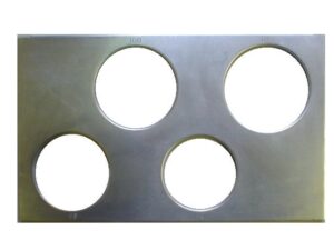 Fruitmaat 90 tot 105mm aluminium