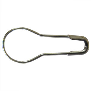 Veiligheidsspeld 22mm peer vernikkeld