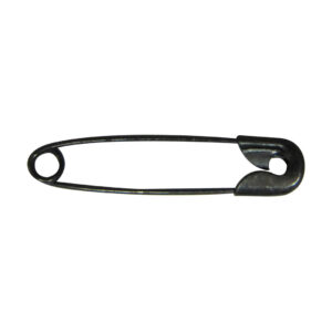 Veiligheidsspeld 19mm zwart (1000x)