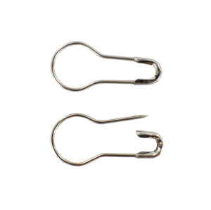 Veiligheidsspeld 22mm peer zilver