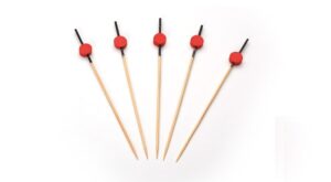 Prikker bamboe oriëntal, 100 stuks