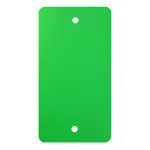PVC label groen 118x64mm (1000x)