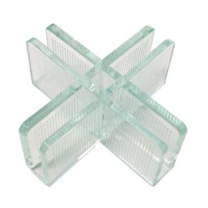 Glasverbinder 4-weg kruisverbinding