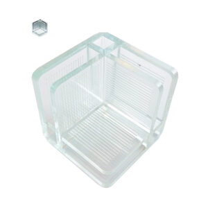 Glasverbinder 3-weg hoek