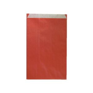 Zakjes rood 160+80x270mm (1x)