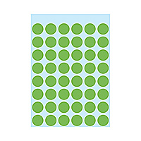 Etiket ø12mm groen Herma 1865 (240x)