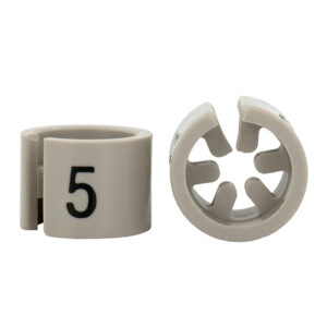 MB mini grijs zwart maat 5 (100x)