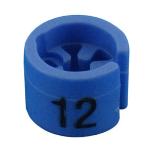 MB mini lavendelblauw zwart maat 6