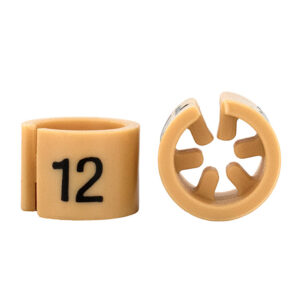 MB mini beige zwart maat 12 (100x)