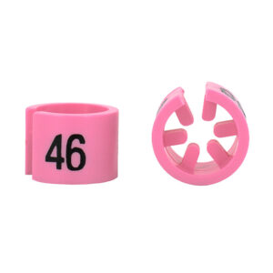 MB mini roze zwart maat 46 (25x)