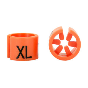 MB mini oranje zwart maat XL (25x)