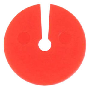 MB1 informatieschijf fluor rood (25x)